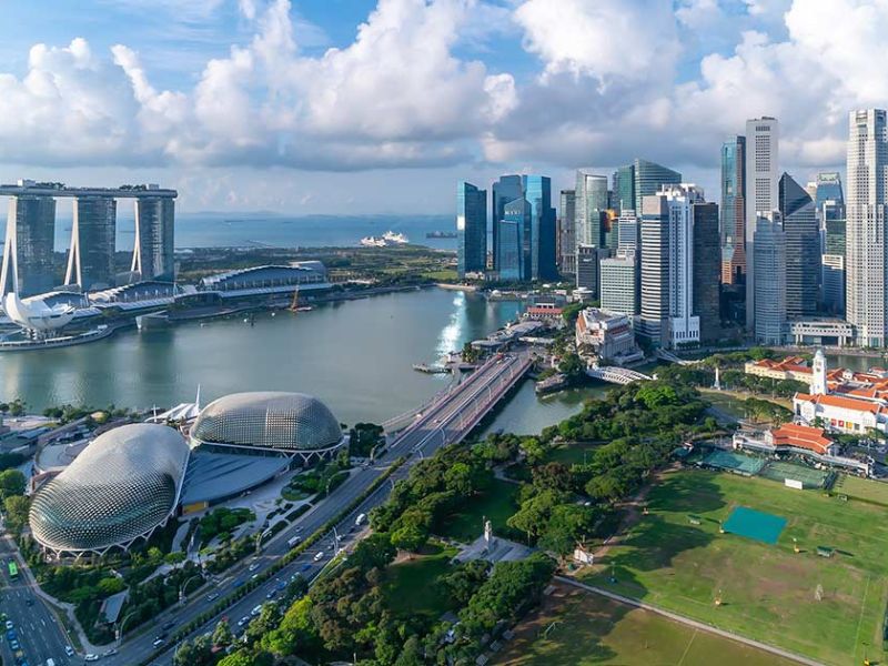 Vận tải đường hàng không từ Đống Đa đến Singapore