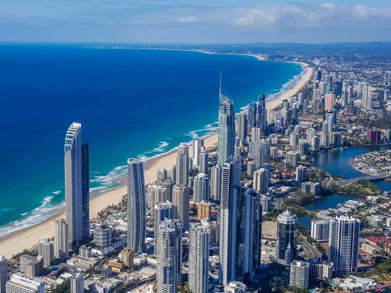 Vận tải đường hàng không từ Hà Nội đến Gold Coast 