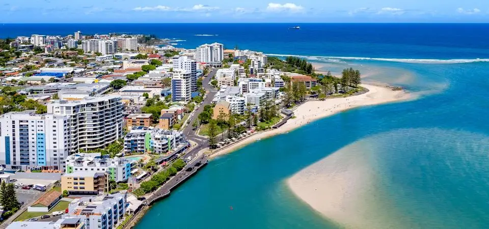 Vận tải đường hàng không từ Hà Nội đến Caloundra